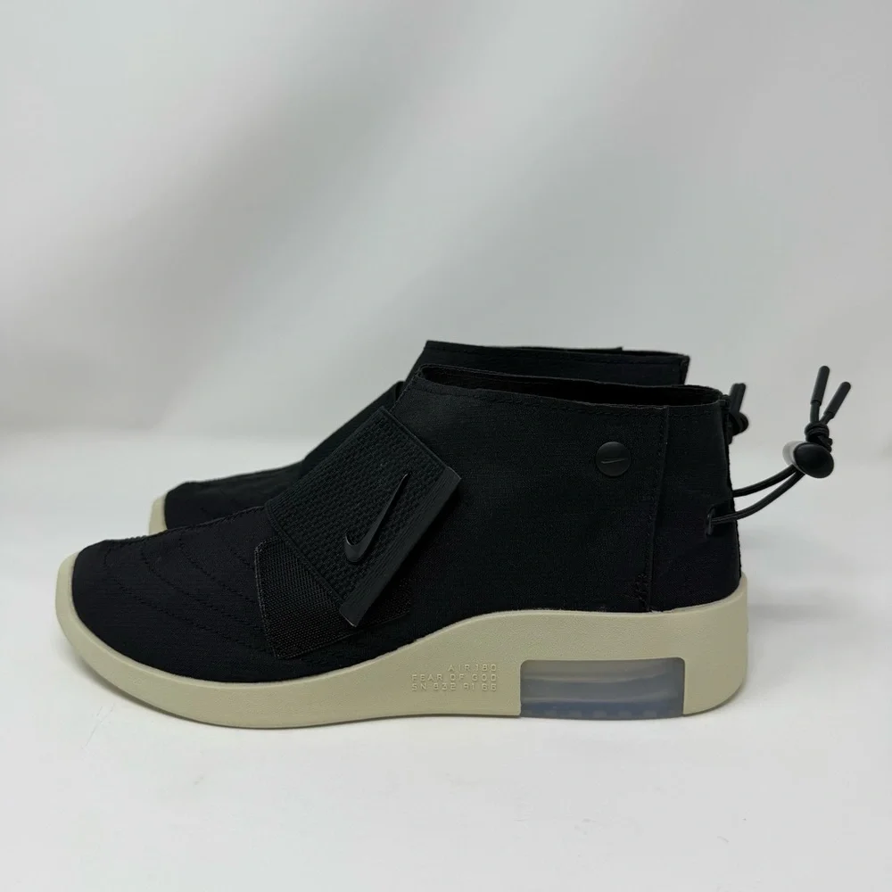 NIB Nike Air x‎ Fear of God Moc Black Fossil M7/W8.5